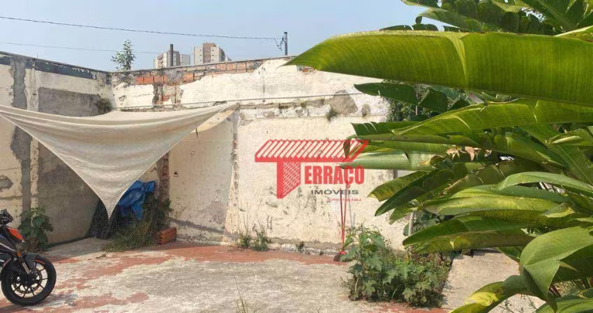 Terreno à venda, 188 m² por R$ 605.000,00 - Casa Branca - Santo André/SP