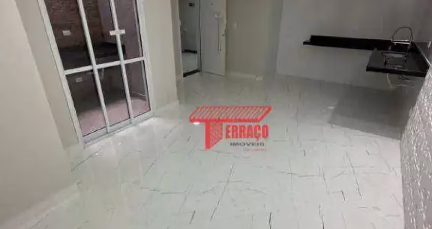 Apartamento com 2 dormitórios à venda, 65 m² por r$ 400.000,00 - vila linda - santo andré/sp