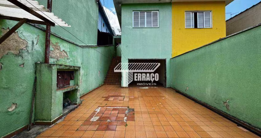 Casa com 2 dormitórios à venda, 77 m² - Vila João Ramalho - Santo André/SP