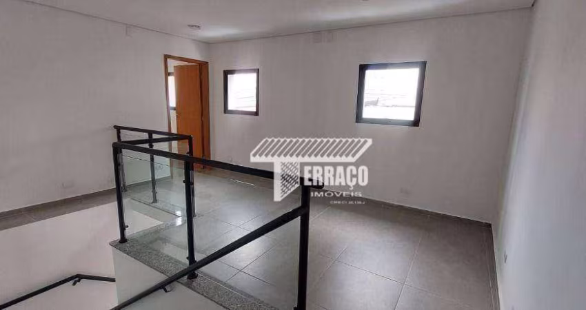 Sobrado para alugar, 100 m² por R$ 4.195,00/mês - Centro - Santo André/SP