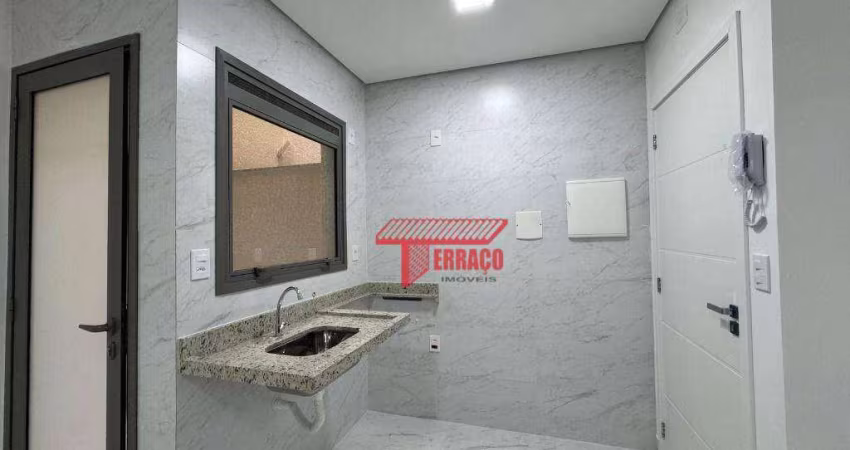 Apartamento com 2 dormitórios, 42 m² - venda ou aluguel  - Jardim do Estádio - Santo André/SP
