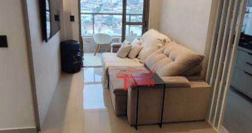 Apartamento com 2 dormitórios à venda por R$ 660.000 - Boqueirão - Praia Grande/SP