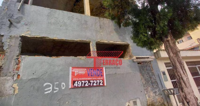 Terreno à venda, 265 m² por R$ 720.000,00 - Parque João Ramalho - Santo André/SP