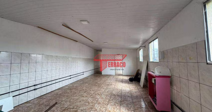 alão para alugar, 107 m²  - Jardim do Estádio - Santo André/SP