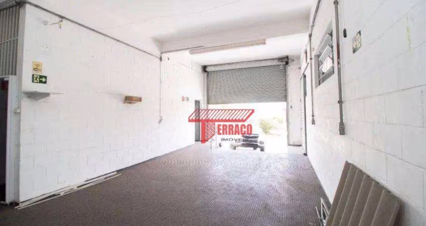 Galpão, 323 m² - venda por R$ 2.000.000,00 ou aluguel por R$ 10.833,33/mês - Paraíso - Santo André/SP