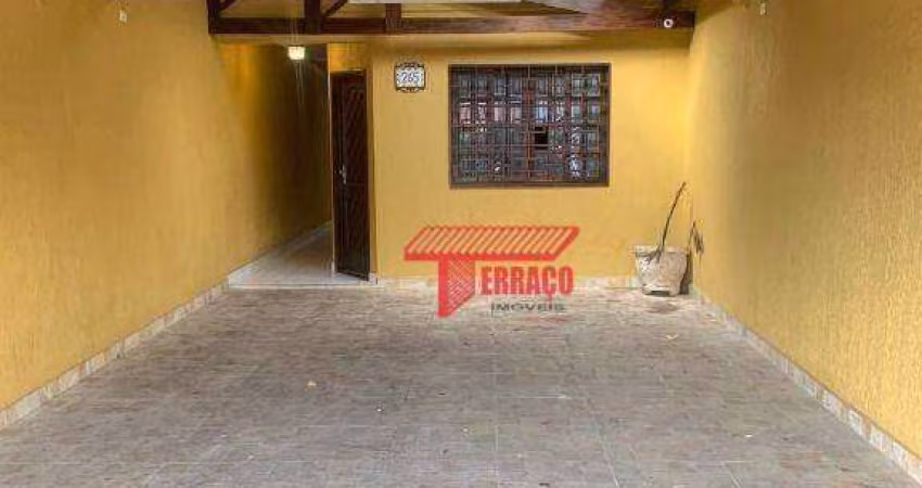 Sobrado com 3 dormitórios à venda, 183 m² por R$ 680.000,00 - Vila Vitória - Santo André/SP