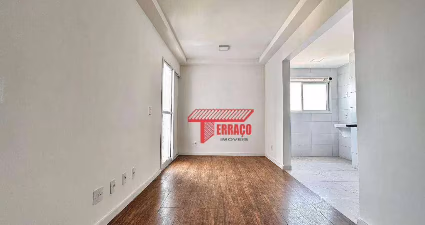 Apartamento com 2 dormitórios à venda, 50 m² por r$ 280.000,00 - vila scarpelli - santo andré/sp