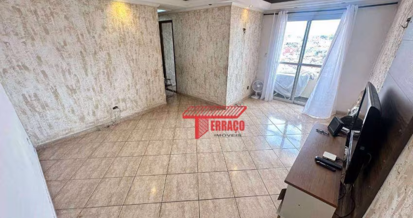 Apartamento com 3 dormitórios à venda, 68 m² por R$ 296.000,00 - Jardim do Estádio - Santo André/SP