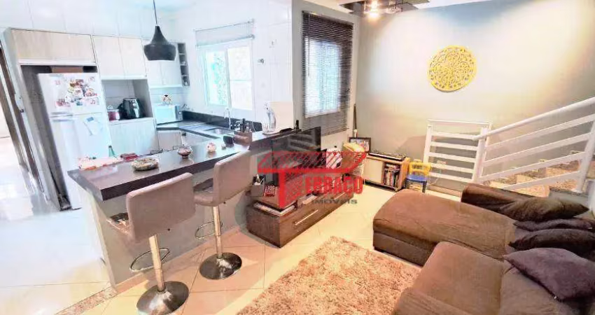 Cobertura com 2 dormitórios à venda, 49 m² por R$ 640.000,00 - Vila Eldízia - Santo André/SP
