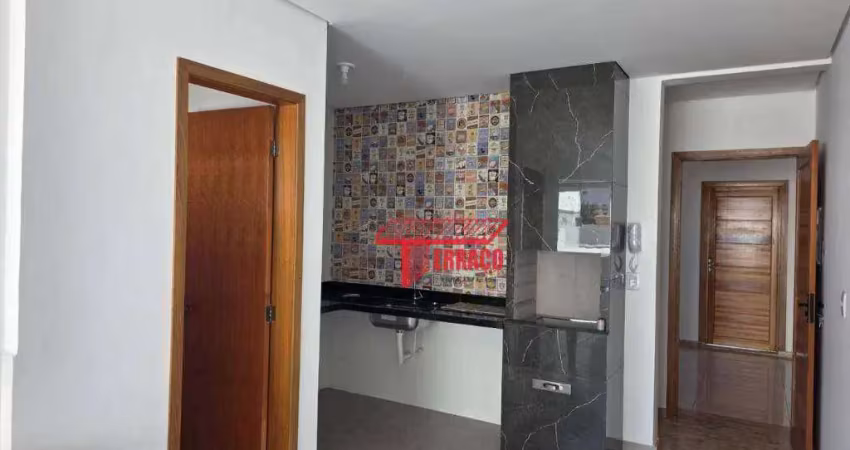 Cobertura com 2 dormitórios à venda, 52 m² por R$ 500.000,00 - Parque das Nações - Santo André/SP