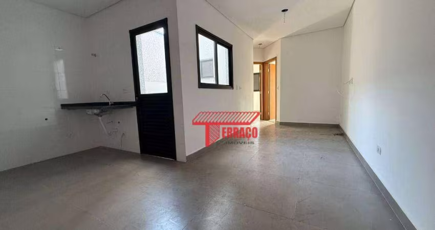 Apartamento Novo com 2 dormitórios à venda, 42 m² - Vila América - Santo André/SP