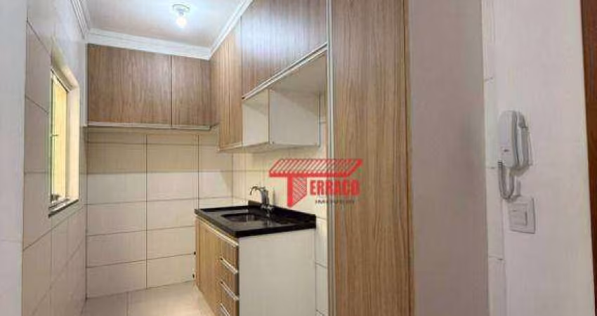 Apartamento com 2 dormitórios para alugar, 40 m²  - Vila Helena - Santo André/SP