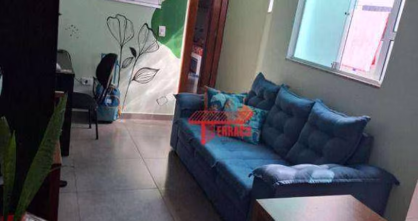 Apartamento com 2 dormitórios à venda, 40 m² por R$ 265.000,00 - Vila Junqueira - Santo André/SP