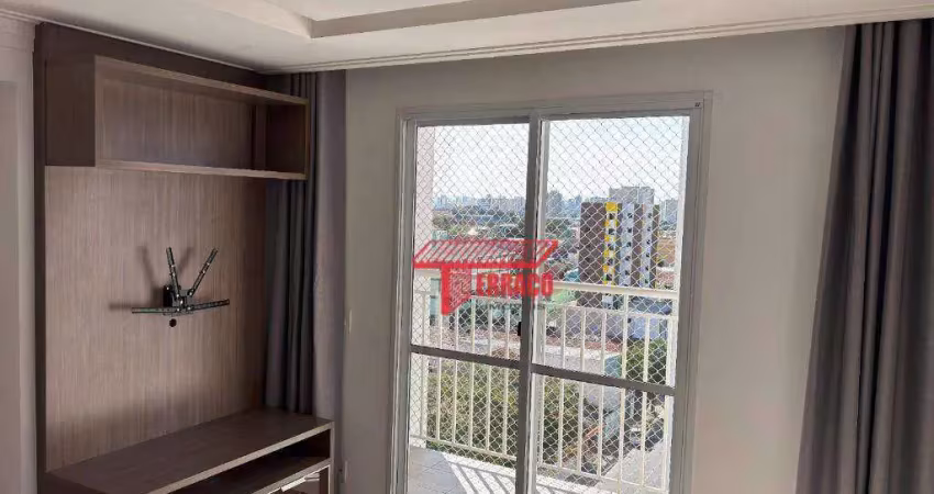Apartamento com 2 dormitórios à venda, 52 m²  - vila alzira - santo andré/sp
