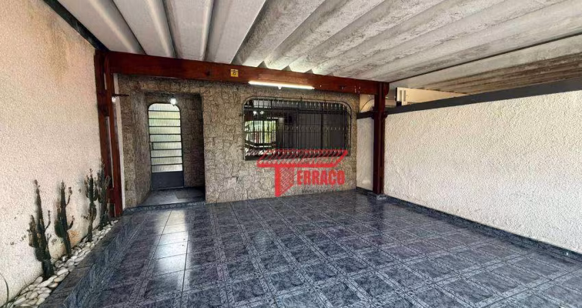 Sobrado com 3 dormitórios, 172 m² - venda ou aluguel  - Vila Linda - Santo André/SP
