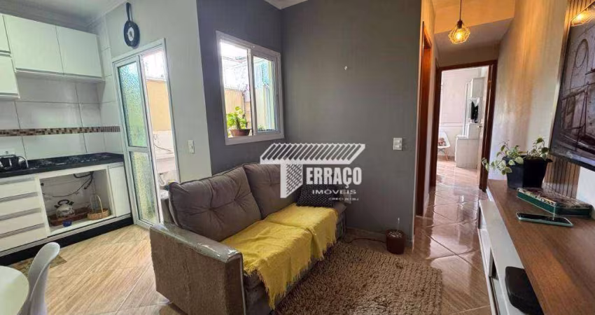 Apartamento com 2 dormitórios para Venda, 44 m² - Vila Junqueira - Santo André/SP