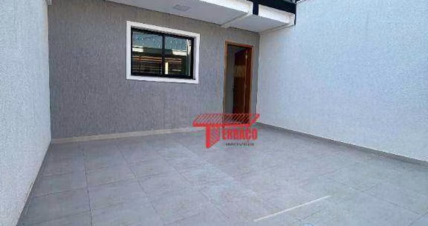 Sobrado com 2 dormitórios para alugar, 96 m² por R$ 2.825,78/mês - Jardim Santo Alberto - Santo André/SP