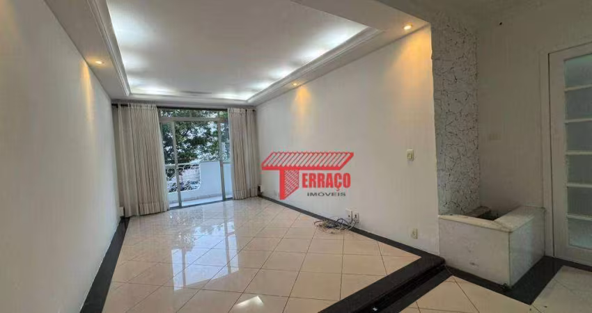 Apartamento com 3 dormitórios, 160 m² - venda ou aluguel  - Centro - Santo André/SP