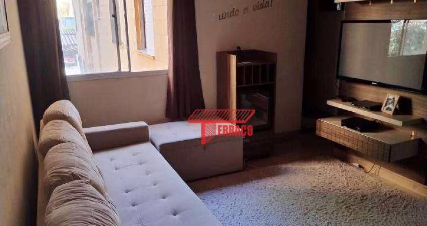 Apartamento com 2 dormitórios à venda, 55 m² - Jardim Alvorada - Santo André/SP