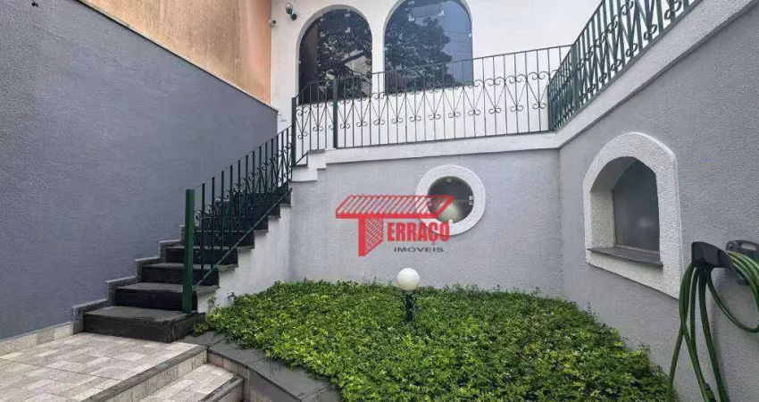 Casa com 3 dormitórios para alugar, 206 m²- Vila Gilda - Santo André/SP