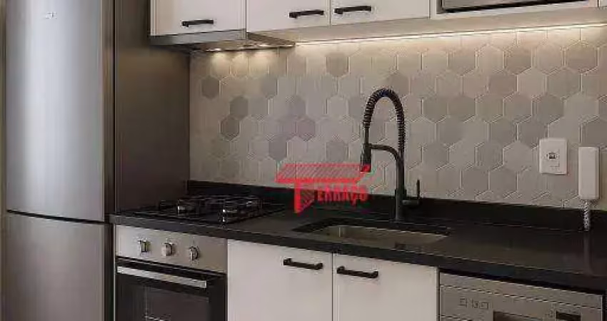 Apartamento com 2 dormitórios à venda, 56 m²  - parque novo oratório - santo andré/sp