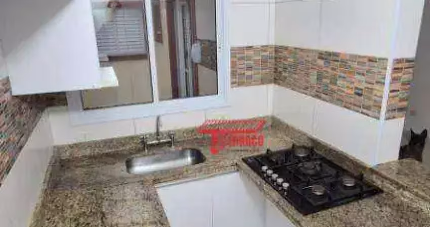 Apartamento com 2 dormitórios à venda, 67 m²  - paraíso - santo andré/sp