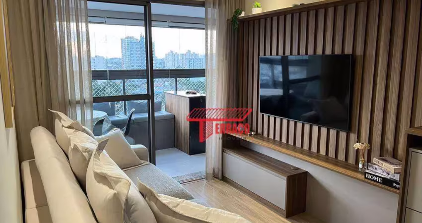 Apartamento com 2 dormitórios à venda, 63 m² - vila gilda - santo andré/sp