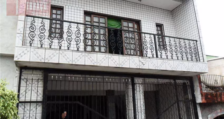 Sobrado  residencial à venda, jardim santa cristina, santo andré.