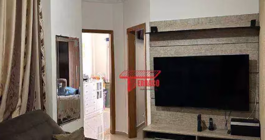 Apartamento com 2 dormitórios à venda, 42 m² por r$ 270.000,00 - cidade são jorge - santo andré/sp