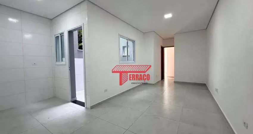 Apartamento com 2 dormitórios à venda, 50 m²  - parque oratório - santo andré/sp