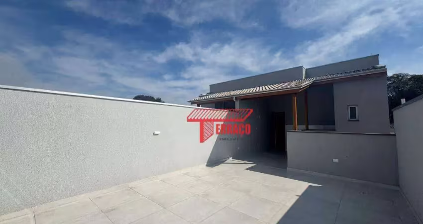 Cobertura com 2 dormitórios à venda, 100 m² - parque oratório - santo andré/sp