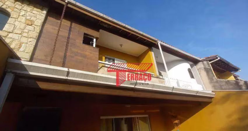 Sobrado com 4 dormitórios à venda, 169 m² por r$ 750.000,00 - jardim ipanema - santo andré/sp