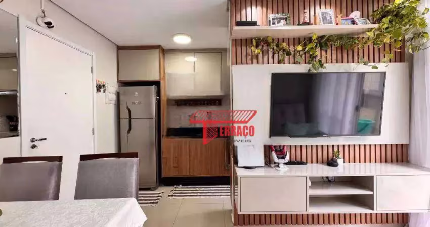 Apartamento garden com 2 dormitórios à venda, 63 m² por r$ 410.000,00 - parque são vicente - mauá/sp