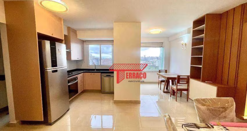 Apartamento com 2 dormitórios à venda, 85 m² por r$ 1.460.000,00 - fundação - são caetano do sul/sp