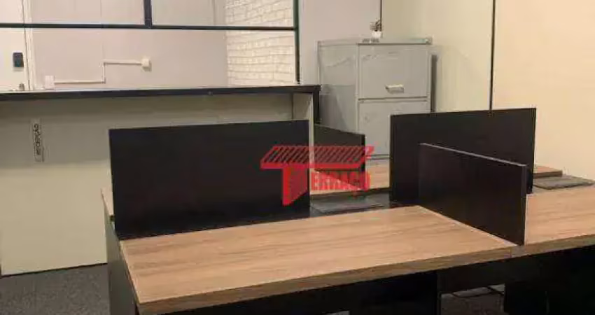 Sala, 110 m² - venda ou aluguel - vila bastos - santo andré/sp