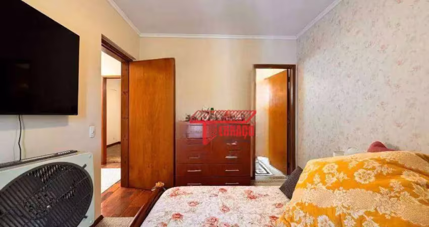Sobrado com 3 dormitórios, 141 m² - venda por r$ 960.000,00 ou aluguel por r$ 3.550,00/mês - jardim paraíso - santo andré/sp