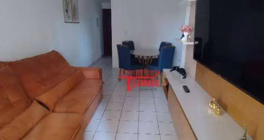 Apartamento com 2 dormitórios à venda, 55 m² - jardim do estádio - santo andré/sp