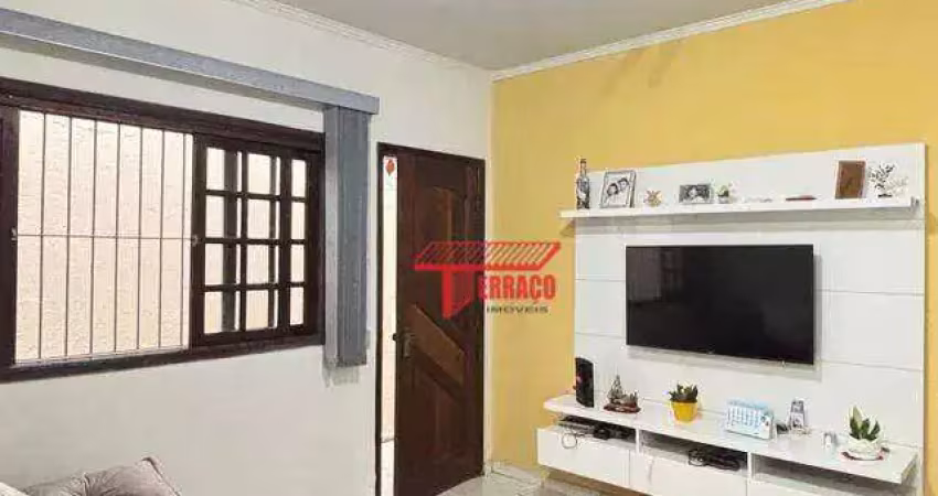 Casa com 2 dormitórios à venda, 113 m² por r$ 318.000,00 - jardim do estádio - santo andré/sp