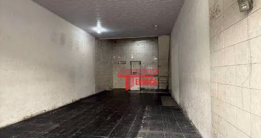 Salão para alugar, 50 m² por r$ 2.087,30/mês - jardim do estádio - santo andré/sp