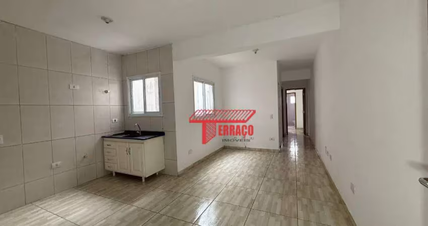 Cobertura com 2 dormitórios para alugar, 56 m² por r$ 2.197,80/mês - vila helena - santo andré/sp