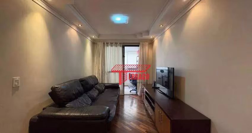 Apartamento com 3 dormitórios à venda, 106 m²- vila gilda - santo andré/sp.
