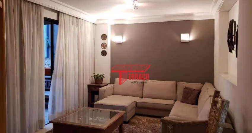 Apartamento com 3 dormitórios à venda, 178 m² por r$ 900.000 - vila valparaíso - santo andré/sp