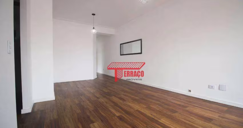 Apartamento com 2 dormitórios para alugar, 80 m² por r$ 4.090/mês - vila valparaíso - santo andré/sp