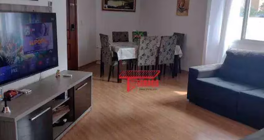 Apartamento com 3 dormitórios à venda, 108 m² por r$ 636.000 - campestre - santo andré/sp