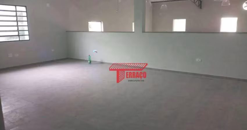 Galpão para alugar, 190 m² por r$ 11.095,50/mês - vila linda - santo andré/sp