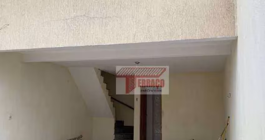 Sobrado com 2 dormitórios para alugar, 82 m² por r$ 1.810,00/mês - vila alzira - santo andré/sp