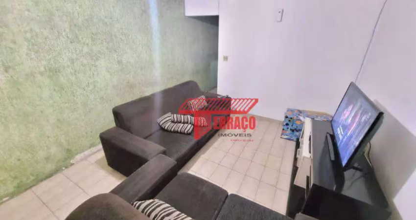 Sobrado com 2 dormitórios à venda, 150 m² por r$ 450.000,00 - jardim aclimação - santo andré/sp