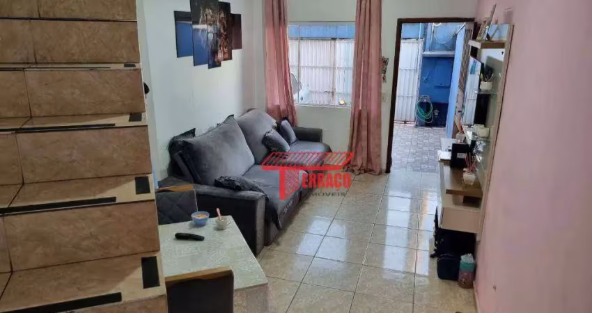 Casa com 2 dormitórios para alugar, 172 m² por r$ 2.871/mês - parque gerassi - santo andré/sp