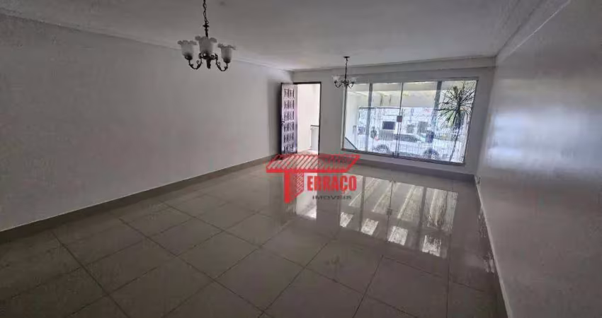 Sobrado com 3 dormitórios para alugar, 169 m² por r$ 3.900,00/mês - vila floresta - santo andré/sp