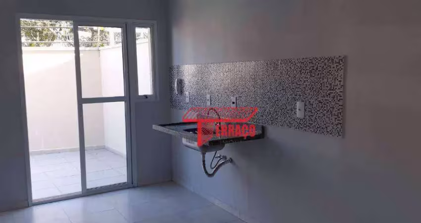 Apartamento com 2 dormitórios, 52 m² - venda por r$ 370.000 ou aluguel por r$ 2.876/mês - vila alpina - santo andré/sp